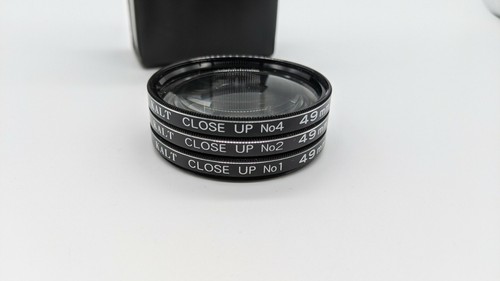 CLOSE UP frío Nº Juego de tres (3) lentes 52 mm Japón DE COLECCIÓN 1, 2, 4 - Imagen 1 de 2