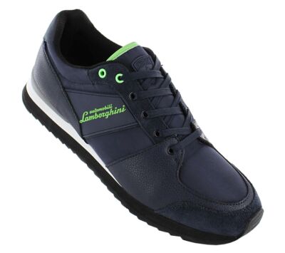 NEW AUTOMOBILI LAMBORGHINI E0XUBSA3 - Men's Motorsport Shoes Blue 71306-239 OR
