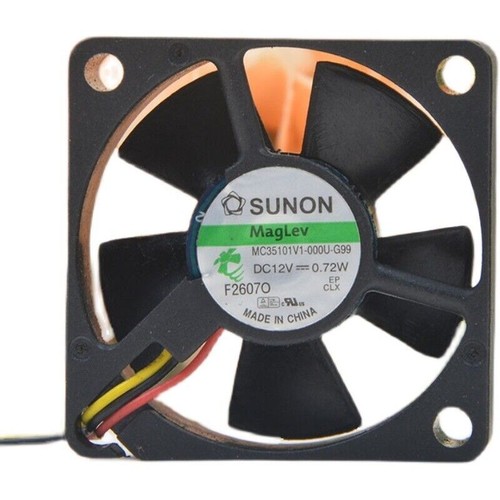 For SUNON MC35101V1-000U-G99 12V 0.72W 3.5CM 3-wire silent cooling small fan - Picture 4 of 4