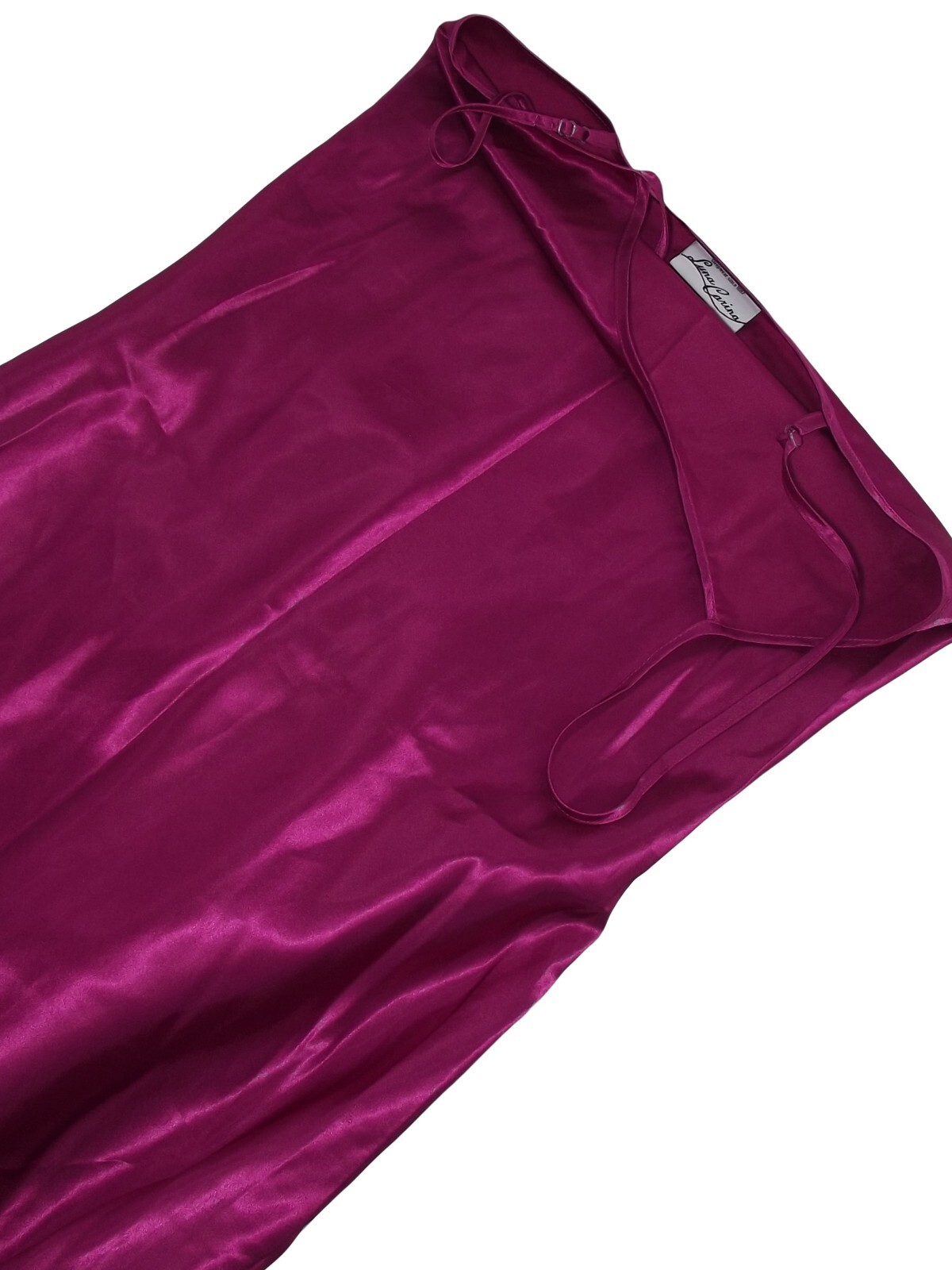 Luna Cute Lingerie Underdress Women Purple Satin S Night Sexy Sleepwear image 5