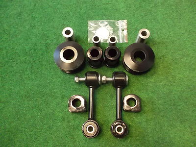 Vorderachsset PU Lager VW Golf 4 82shore 19mm schwarz Polyurethan Buchsen