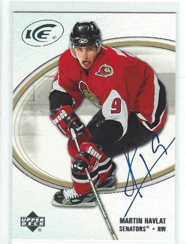 Martin Havlat Signed 2005/06 Upper Deck Ice Card #67 - Picture 1 of 1