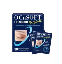 OCuSOFT Lid Scrub Original Pre-Moistened Pads for Irritated Eyelids