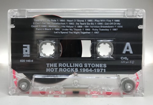 The Rolling Stones HOT ROCKS 1964-1971 Cassette **EX/NEAR MINT CONDITION** - Picture 6 of 9