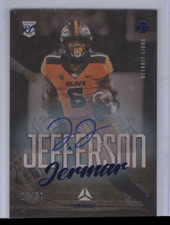 2021 Panini Luminance Autographs Blue #154 Jermar Jefferson Auto /50 - NM-MT