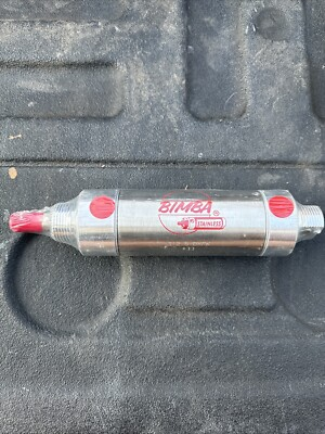 #ad BIMBA STAINLESS 312 5 DXPK PNEUMATIC AIR CYLINDER Ram $49.99