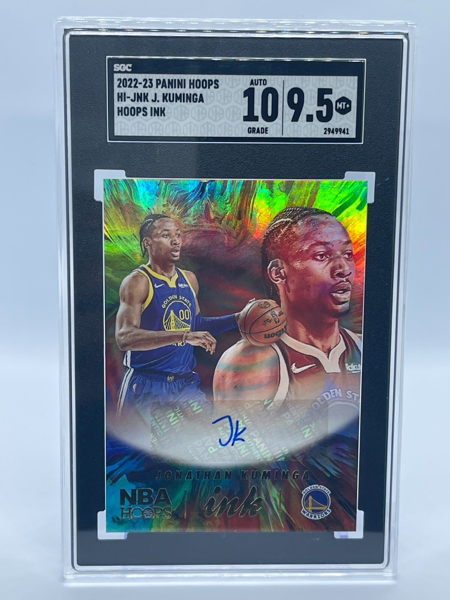 2022-23 Panini Hoops Jonathan Kuminga Auto Warriors Graded | eBay