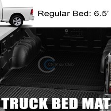 For 02-18 Dodge Ram 6.46.5 Blk Rubber Diamond Truck Bed Trunk Mat Carpet Liner For 02-18 Dodge Ram 6.46.5 Blk Rubber Diamond Truck Bed Trunk Mat Carpet Liner