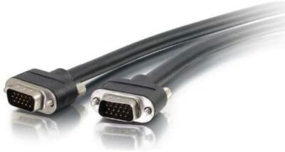 C2G 12FT SELECT VGA VIDEO EXTENSION CABLE M/M IN-WALL CMG-RATED Hi Resolution