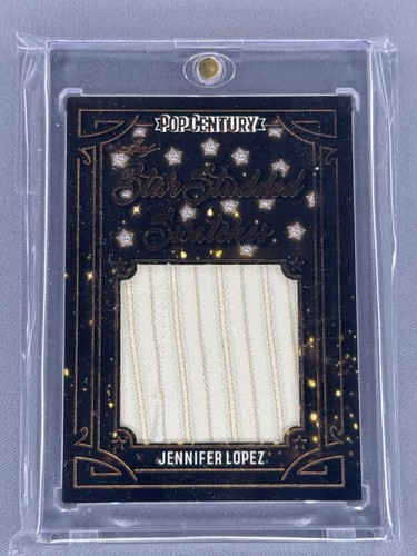 2022 Pop Century Star Studded Swatches Authentic Memorabilia Jennifer Lopez