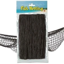 Fish Netting Black Nautical Cruise Party Birthday Decoration