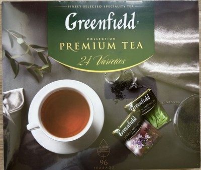 Tee  Greenfield Collection Premium Tea 24 Varieties  Finely Selected Speciality 