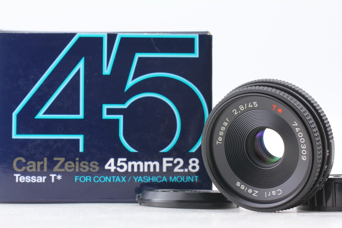 EXC++++ in BOX] Contax Carl Zeiss Tessar T* 45mm f/2.8 AEJ