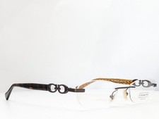 Coach HC5017 9071 Dark Brown Women's Rimless Eyeglasses Frames 52-18-135