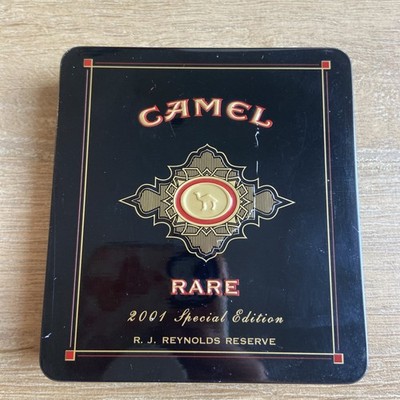Camel Rare 2002 Special Edition  R.J.Reynolds Reserve Tobacco Tin Raised Letters