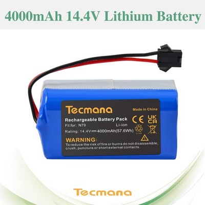 14.4V 4000mAh Li-ion Akku für Amarey A800 A900 Bagotte BG600 BG700 Goovi D380