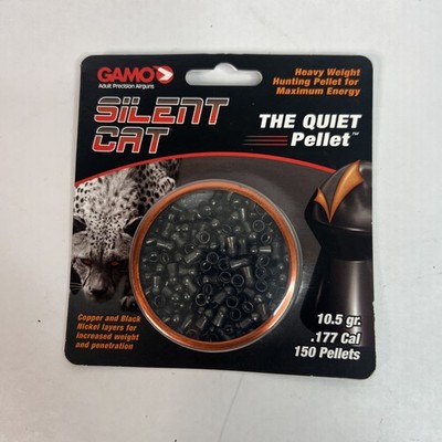 Gamo 632273354W SILENT CAT PELLETS .177 CAL. TINS OF 150 - C17