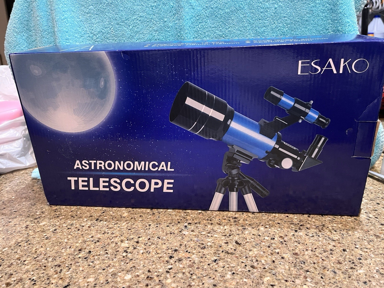 Esako 15-50x Astronomical Telescope for Beginners 300x70mm