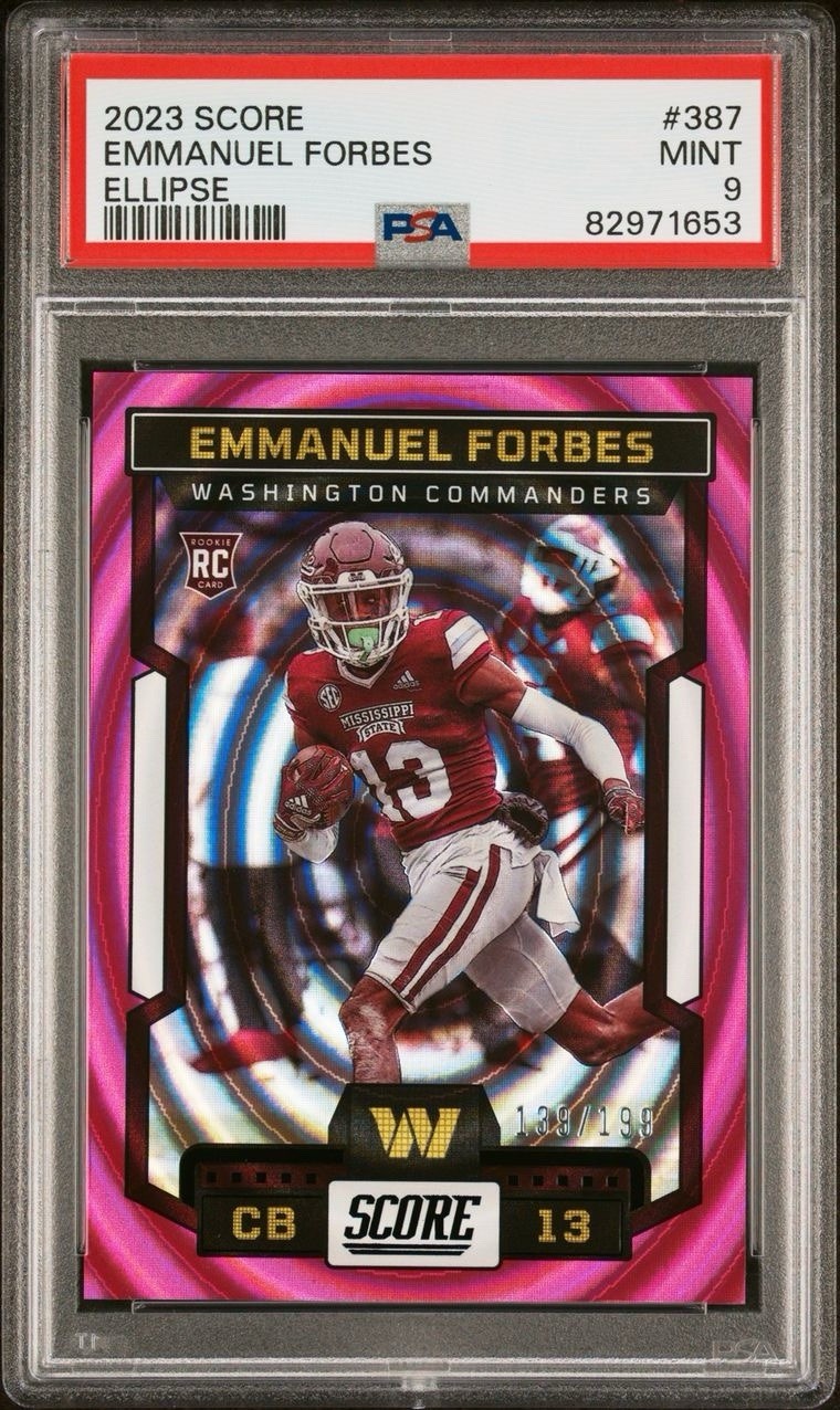 Emmanuel Forbes Panini Score #387 Ellipse
