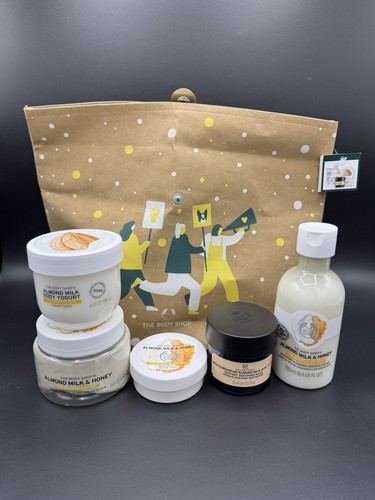 The Body Shop - Soothe & Smooth Almond Milk And Honey Essentials Geschenkset NEU