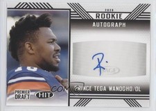 2020 Sage Hit Rookie Auto Prince Tega Wanogho #A24 Auto 06wv