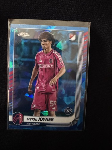 2025 Topps Chrome Sapphire MLS MyKhi Joyner [Padparadscha] #158 card
