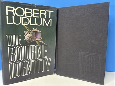 The Bourne Identity By Robert Ludlum 1st Edition First Printing 1980 HC DJ Marek
