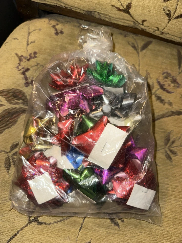 Lote de arco de regalo vintage varios colores Foto 2 de 4