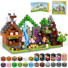 100 Piece Magnetic Building Blocks Cubes, 0.8 Inch STEM Educational Toy Set for