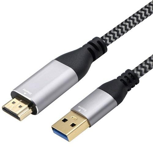 2m USB 3 0 to Video Cable for Easy Connections to Monitors and Projectors - Photo 8/8
