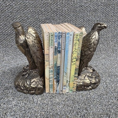 Vintage pair Of  American Eagle book ends  