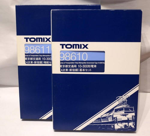 TOMIX Toei 10-300 Set De 10 Vagones 98610+98611 Buro Metropolitano | Zustand: Usado