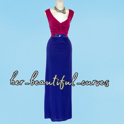 BODEN PAILLETTEN PERLEN JERSEY MAXI ANLASS PARTY KLEID GR. 20 R