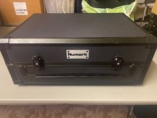 NUMARK CD MIX FLIGHT TRANSIT CASE - GEBRAUCHTER ZUSTAND - SCHWARZ - NUR 85£