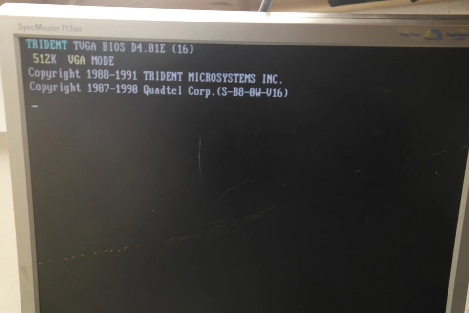 Trident TVGA9000i-2 512 kb ISA VGA Video graphics Card 8/16 bit ISA - Image 3 of 4