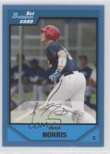 2007 Bowman Draft Prospects Blue 64/399 Derek Norris #BDPP23 0c2