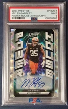 2024 Panini Prestige Power House Autograph /25 Myles Garrett PSA 9