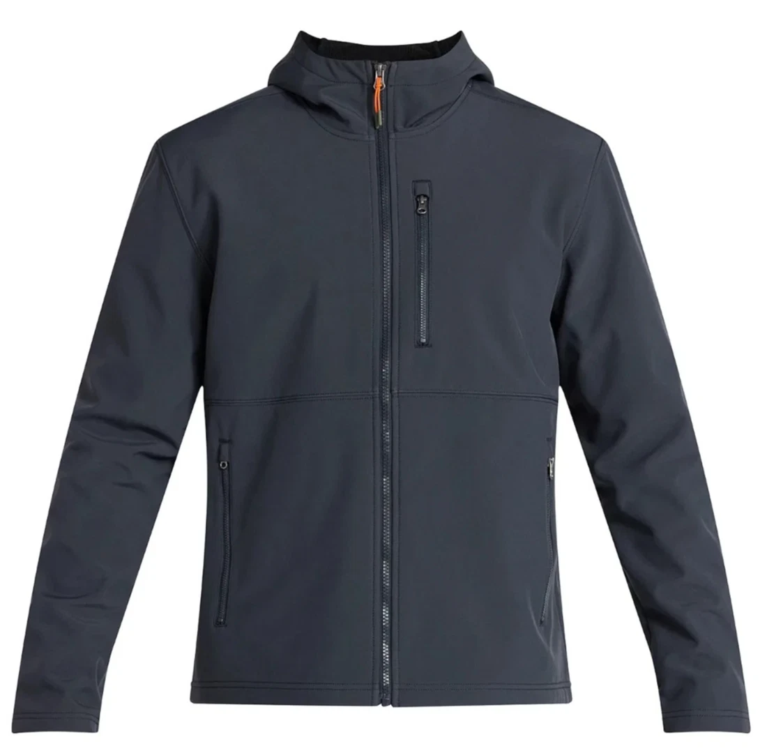 Ozark Trail Men's Softshell Jacket with Hood SIZE SMALL (COLOR GREYSTONE)