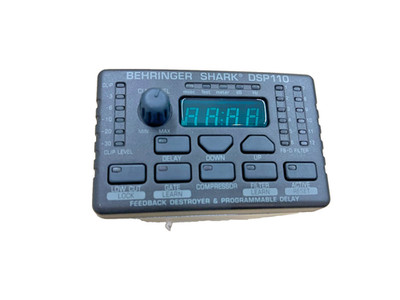 BEHRINGER SHARK DSP110 SIGNAL PROCESSOR -super Zustand, wie neu-