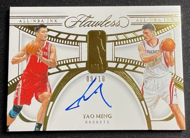 Panini Yao Ming Basketball Serial Numbered Sports Trading Cards