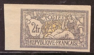 France merson 2f n°122 non dentelé neuf