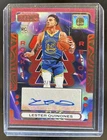 2023-24 Panini Recon Lester Quinones Rookie RC Red Auto Autograph #/99 Warriors