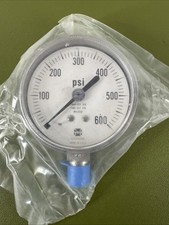 Nuevo, EE. UU. Manómetro USG 600 PSI, Conn SST 316, tubo SST 316