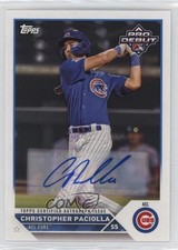 2023 Topps Pro Debut Auto Christopher Paciolla #PD-195 Auto 1b1x