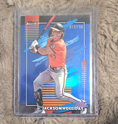 Topps Finest Jackson Holliday Baltimore Orioles 2026 #104 MLP 017/150