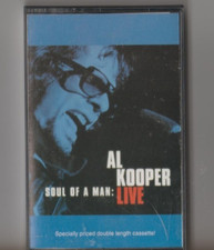 Al Kooper &ndash; Soul Of A Man: Al Kooper Live CASSETTE TAPE RARE OOP BLUES 1995