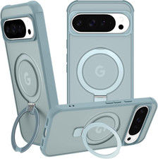 Magnetic Compatible with Google Pixel 10  Pixel 10 Pro Case with Stand Militar