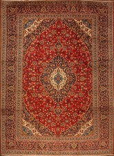 Handgeknüpfter echter  perser  Keschan Teppich     ca 402x295 cm