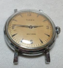 VINTAGE TIMEX MENS WRIST WATCH SELF WIND WATCHMAKER  #19