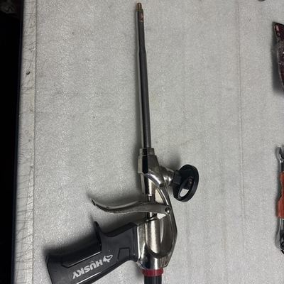 #ad Husky Professional Expanding Foam Gun Applicator – Metal Body Used $26.00